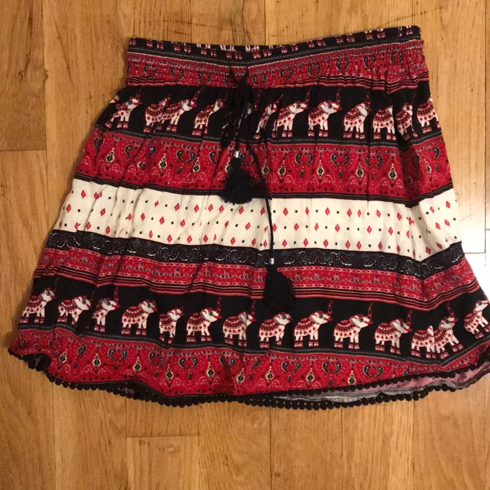 H&M elephant skirt